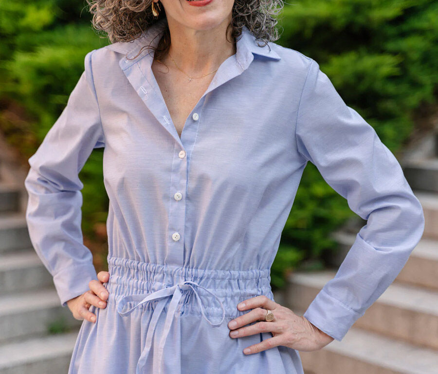Liesl And Co Tomigaya Shirt Dress Pattern 4