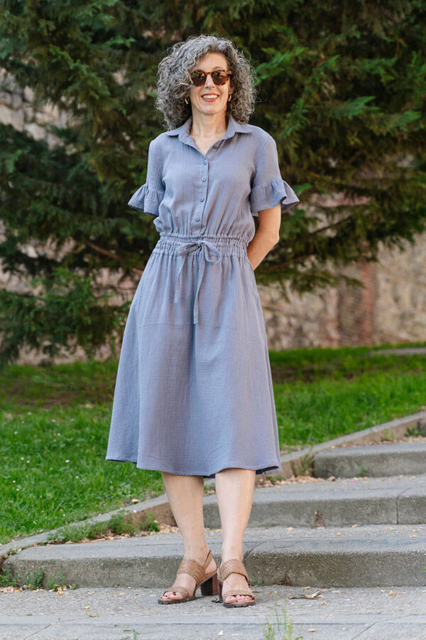 Liesl And Co Tomigaya Shirt Dress Pattern 8