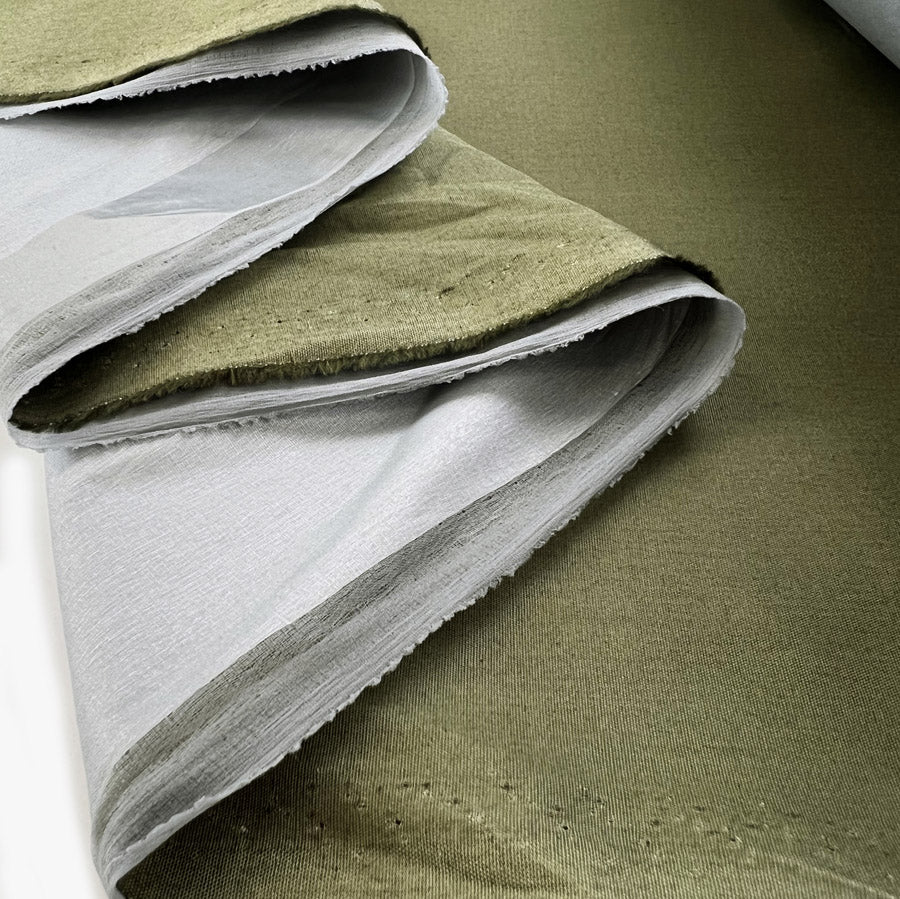 Loro Piana Waterproof Sports Fabric Sail Away Khaki Fold