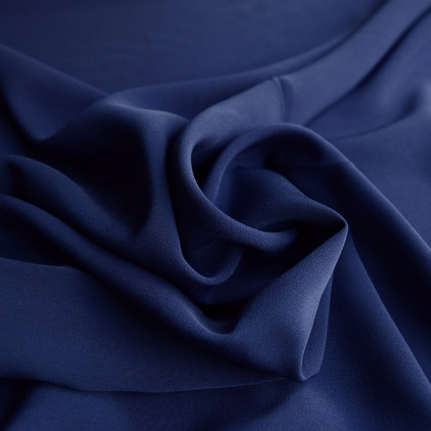 Luxury Satin Crepe Royal D2