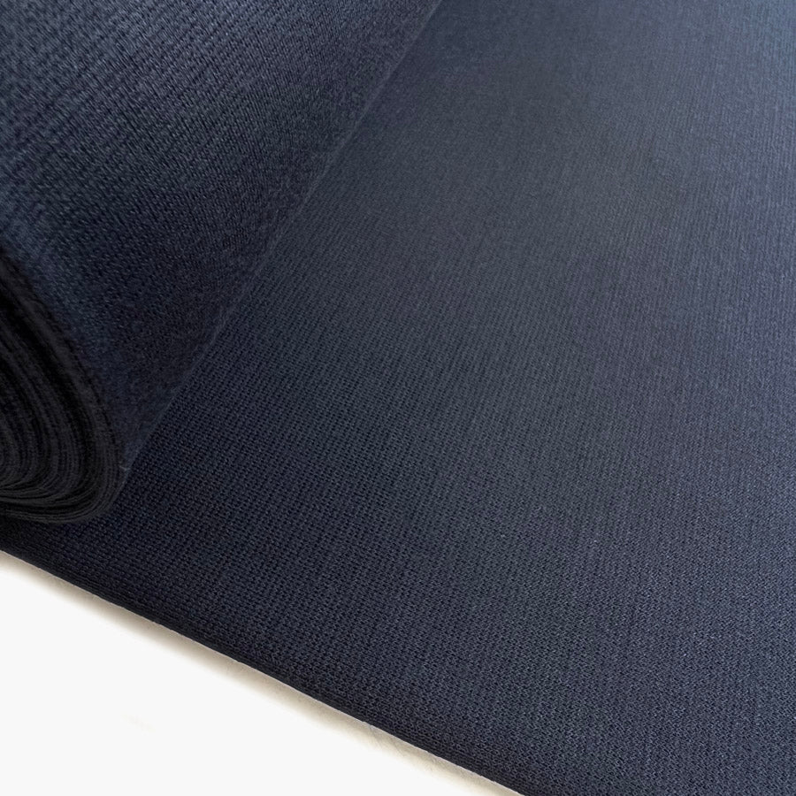 Luxury Ponte New Navy Oeko Tex Dressmaking Fabric Roll
