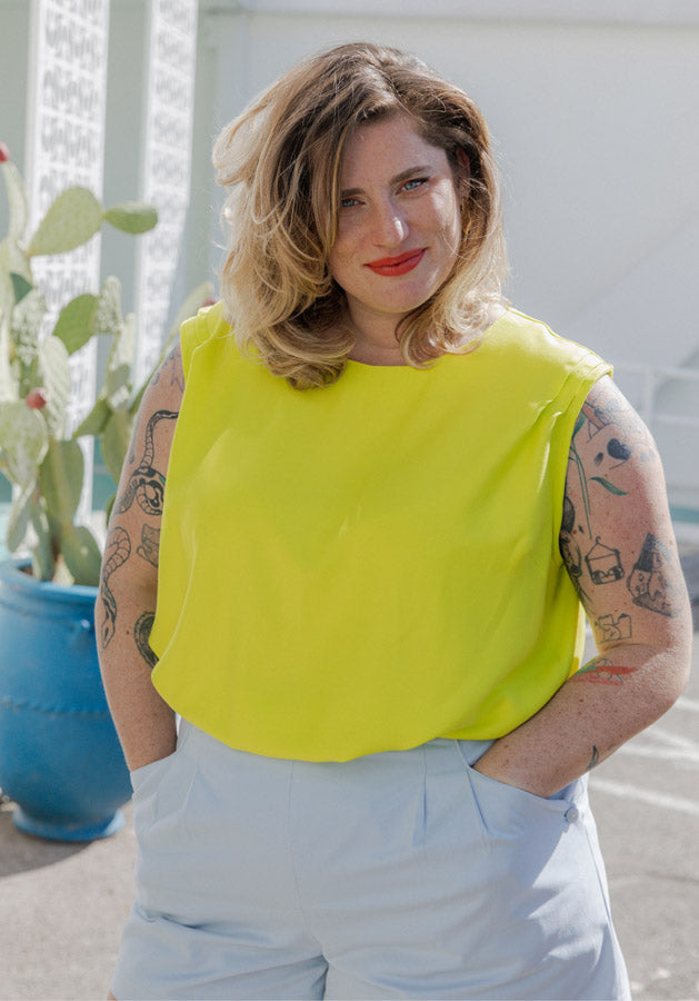 Maison Fauve Bellini Blouse Sewing Pattern 6