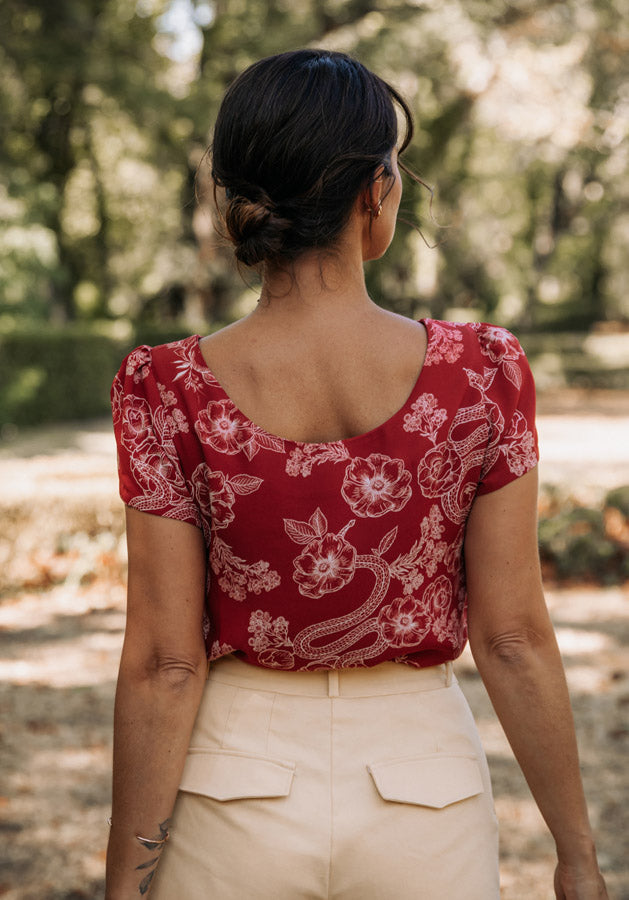 Maison Fauve Cicadella Blouse Pattern 1