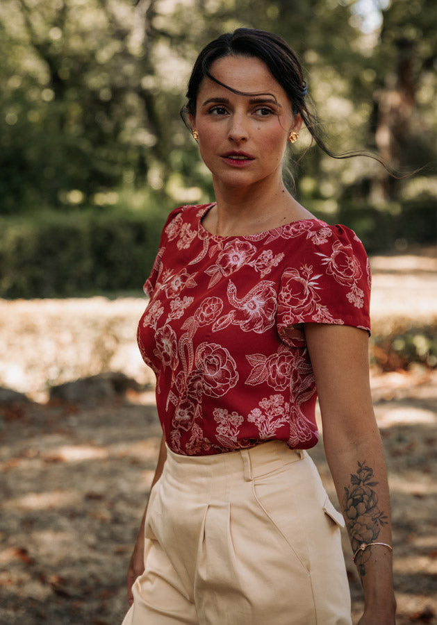Maison Fauve Cicadella Blouse Pattern 2