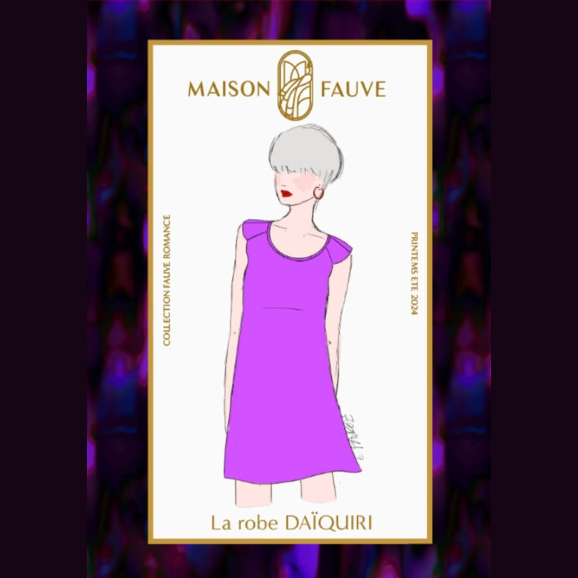 Maison Fauve Da Quiri Dress Blouse Pattern Cover