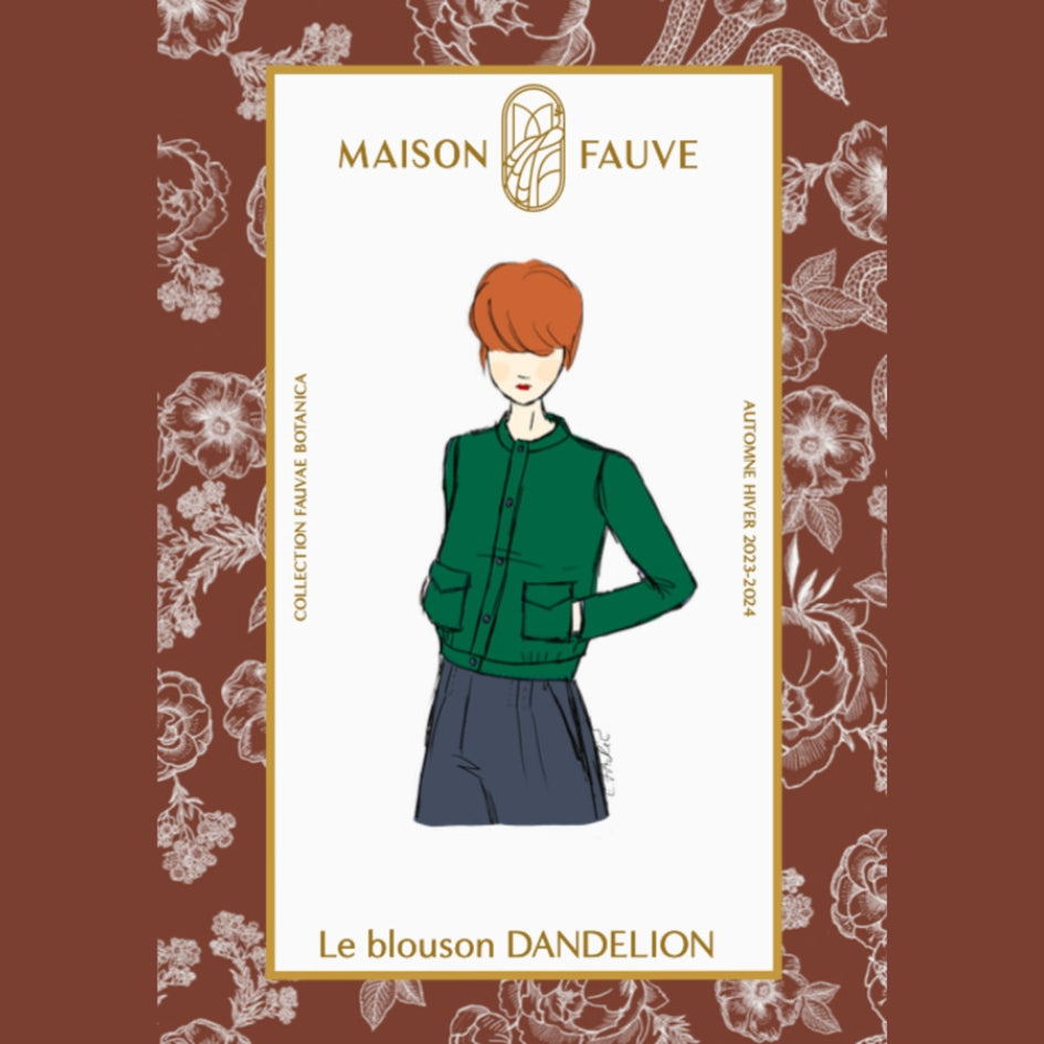 Maison Fauve Dandelion Jacket Pattern Cover
