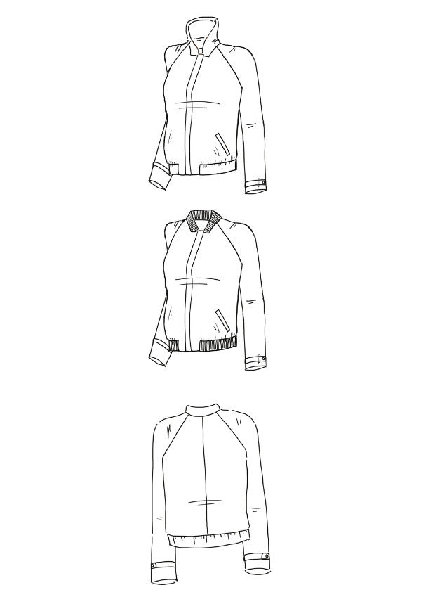 Maison Fauve Sunset Jacket Sketch