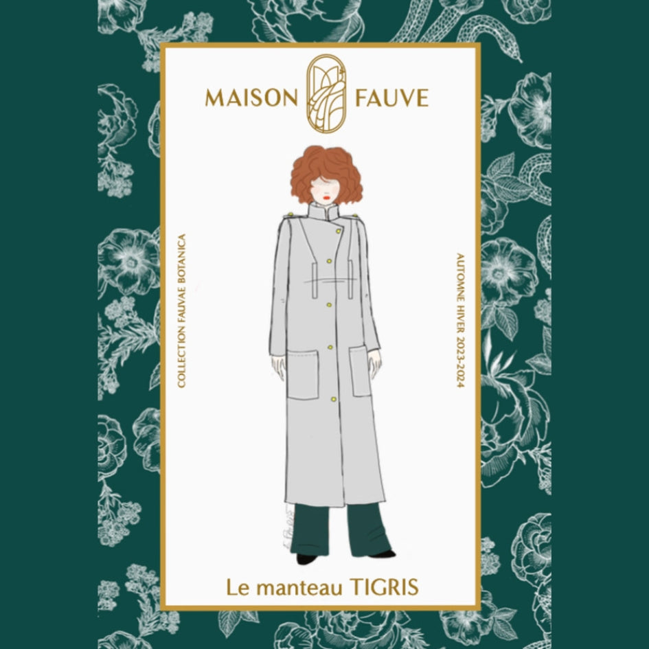 Maison Fauve Tigris Coat Pattern Cover