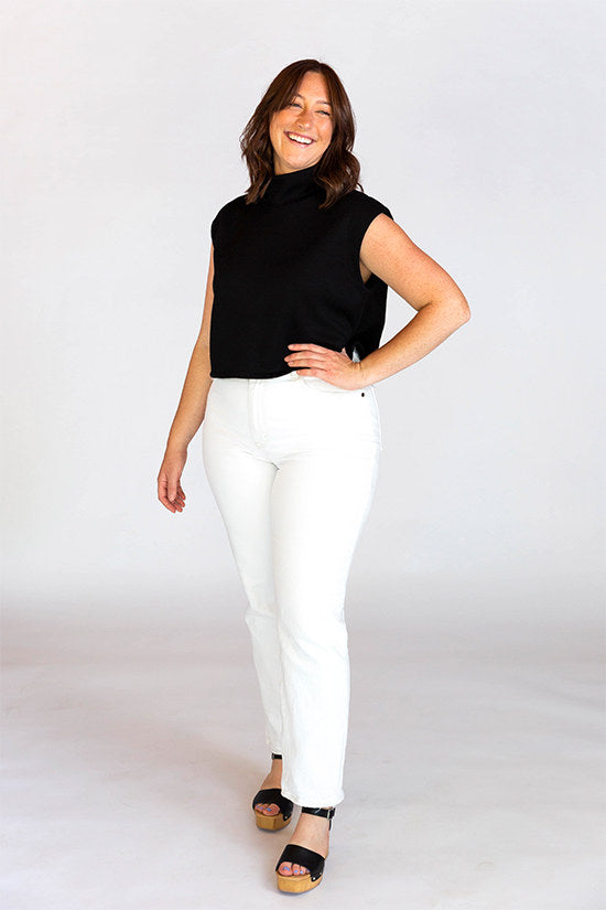 Max Tee Top By Chalk And Notch Patterns 1