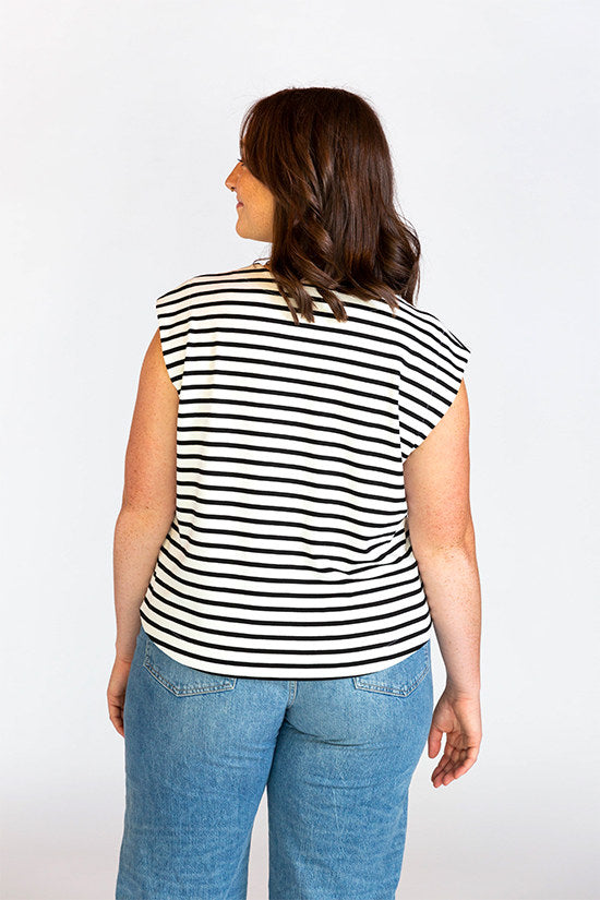 Max Tee Top By Chalk And Notch Patterns 3