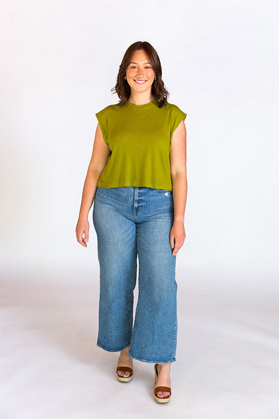 Max Tee Top By Chalk And Notch Patterns 4