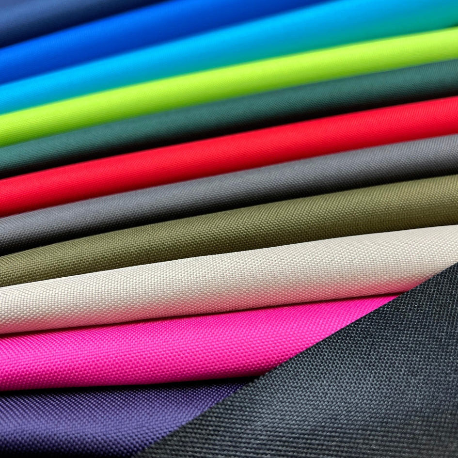Medium Pu Coated Water Resistant Canvas Various Colours