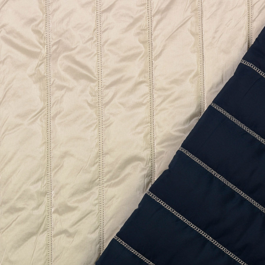 Moonraker Pearl Polyester Polyamid Coat Fabric Fold