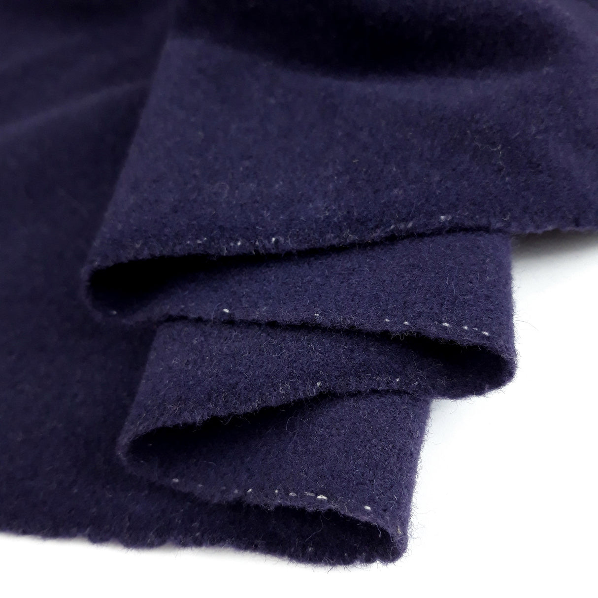 Mouflon Purple Woollen Melton Purple Mouflon Dress Craft Fabric Close Up Fabric Photo
