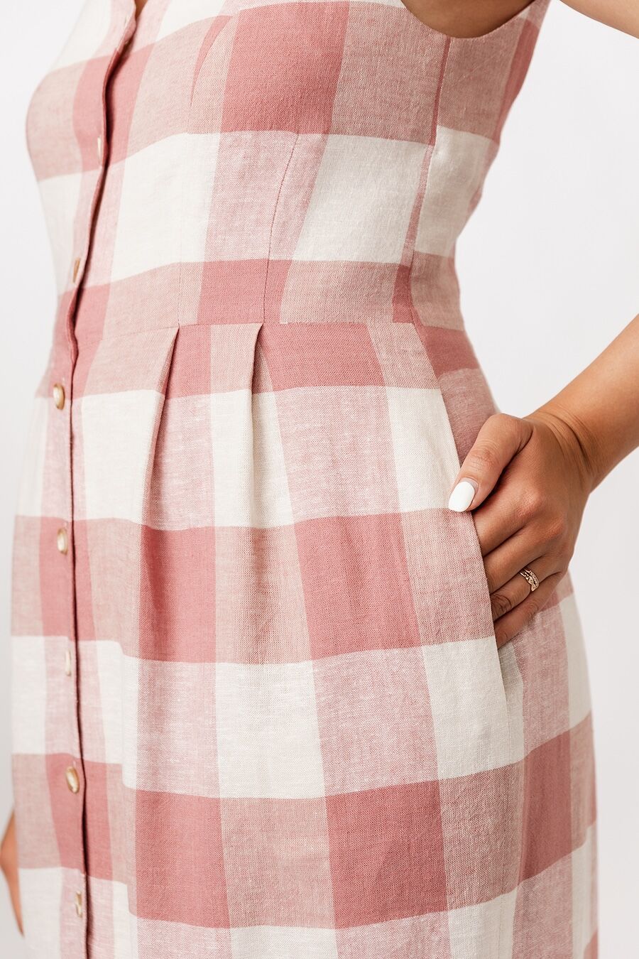 Named Asteri Button Down Dress Vest Pattern 3