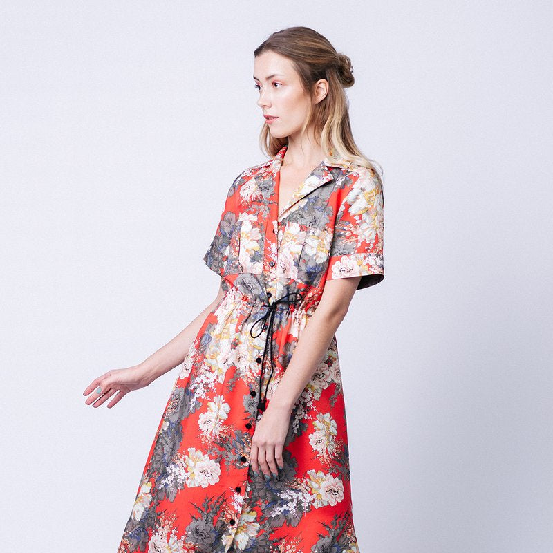 Named clothing reeta shirt dress pattern 1