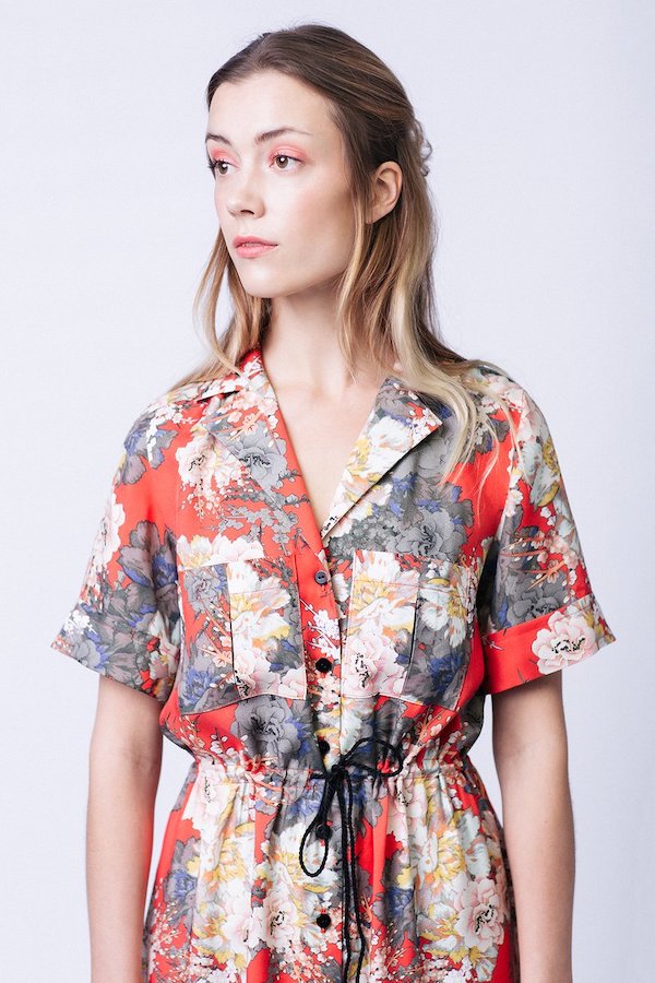 Named clothing reeta shirt dress pattern 4