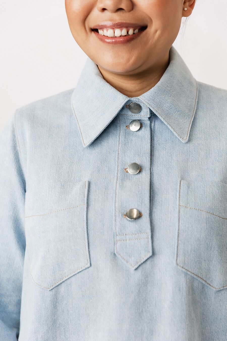 Named Loviisa Denim Dress Pattern 2