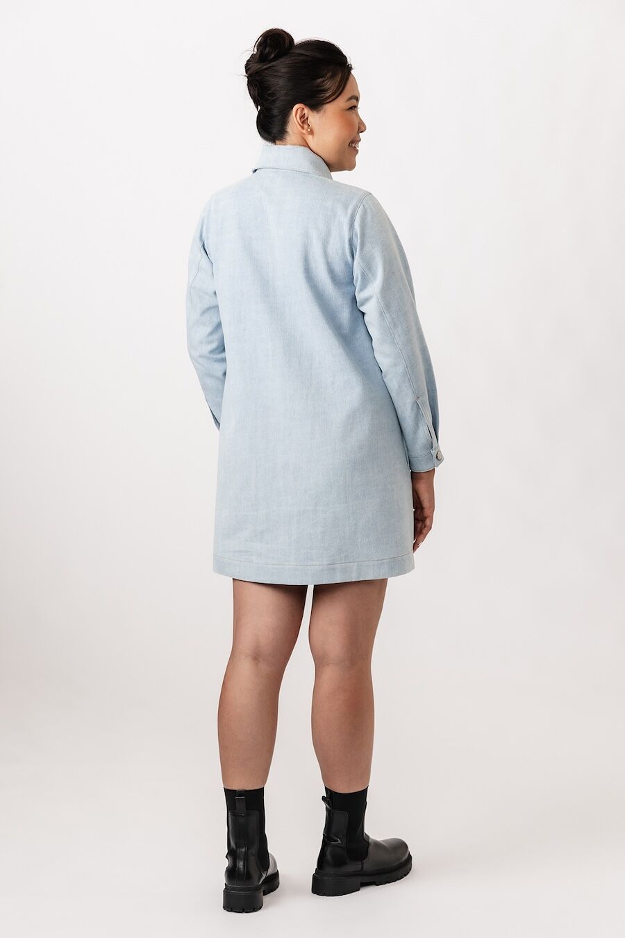 Named Loviisa Denim Dress Pattern 6