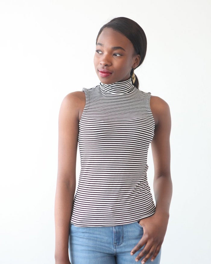 Nikko top dress pattern by true bias 2