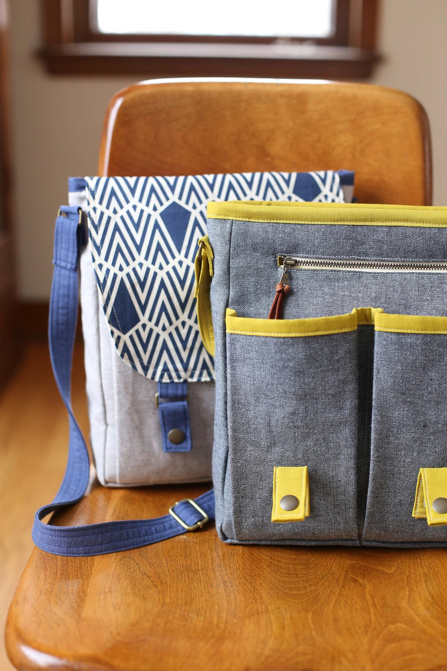 Noodlehead Campfire Messenger Bag Pattern 2