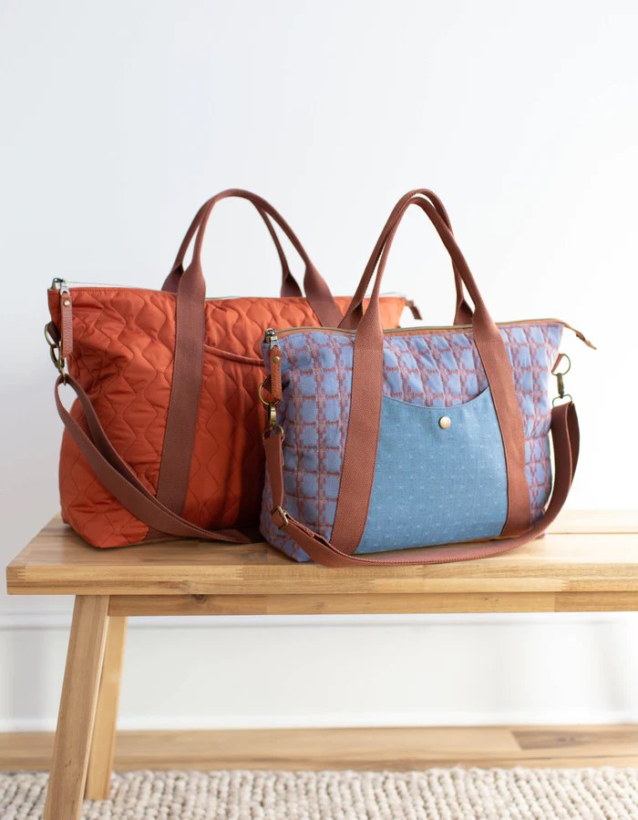 Noodlehead Oxbow Tote Sewing Pattern 1