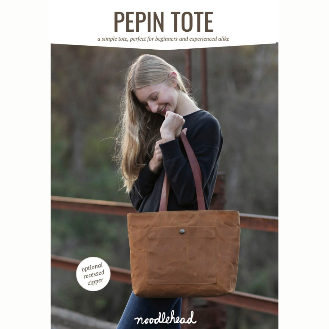 Pepin Tote Pattern By Noodlehead Cover