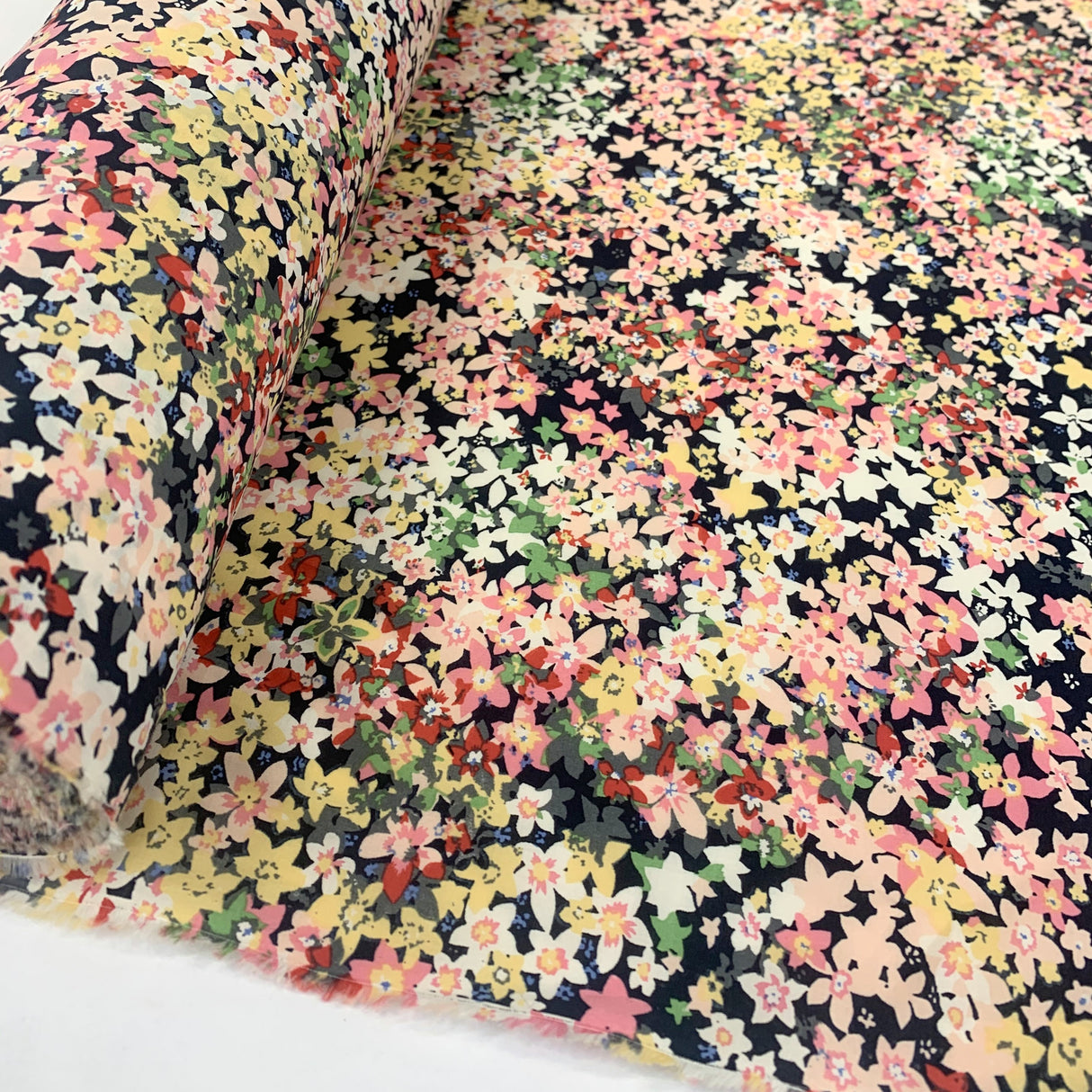 Pima Cotton Lawn Isabella Pink Floral Cotton Lawn R2