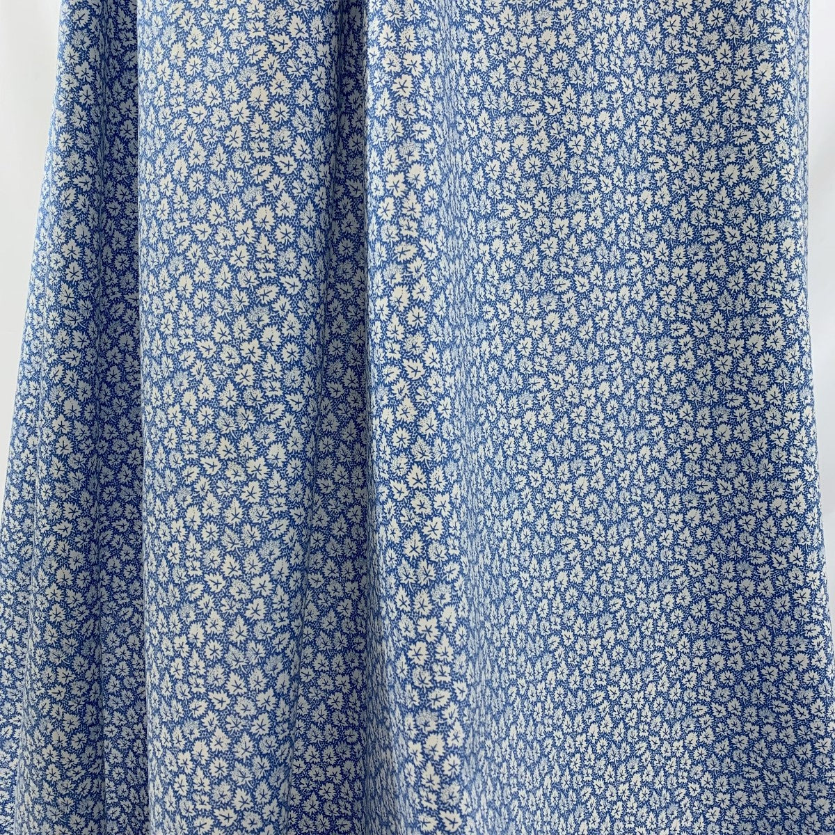 Pima Cotton Lawn Leaf Sky Fine Cotton Lawn Leaf Pattern Close Up Drapefabric Photo Custom