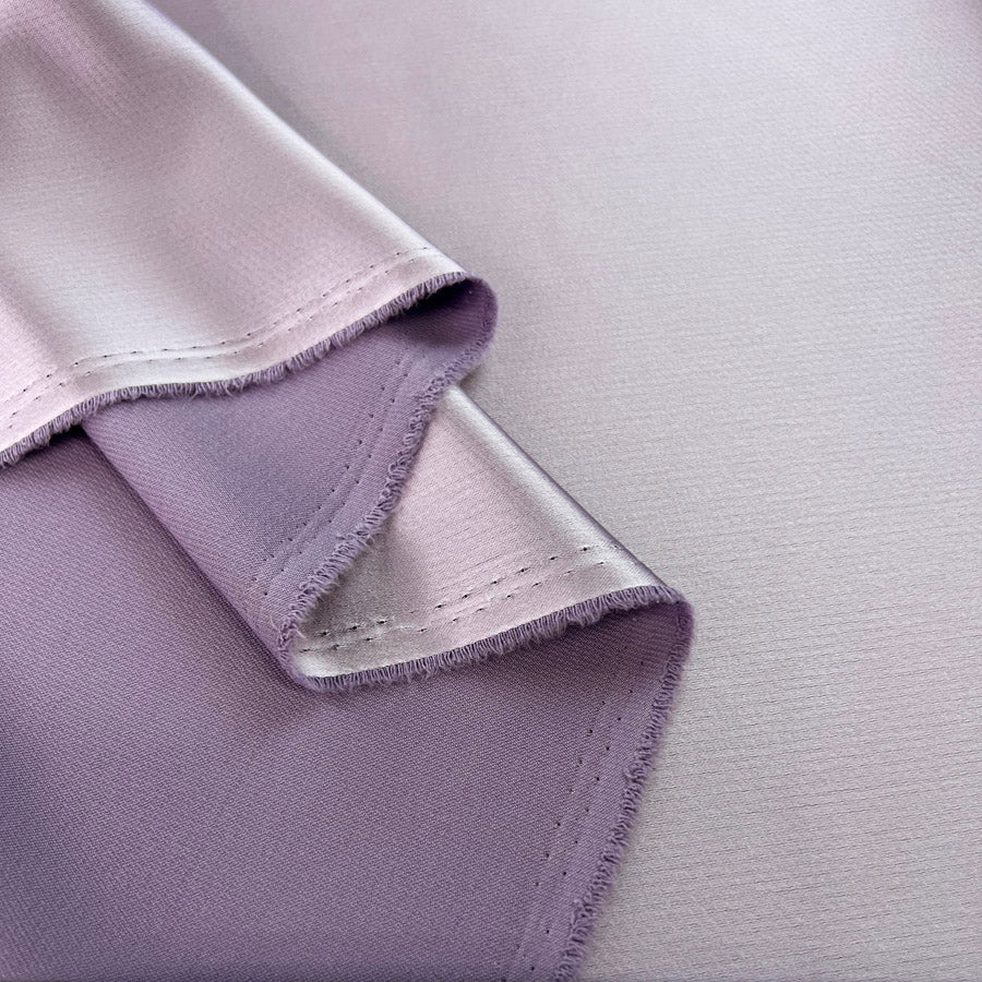 Polyester Satin Back Crepe Dress Fabric Liquid Lavender Fold 52708553 45F1 429D B2Cd 3F7895121542