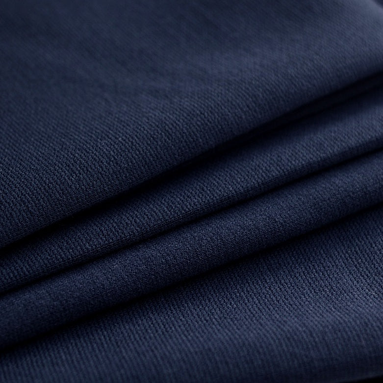 Ponte Roma Navy Navy Knitted Dress Craft Fabric Cud