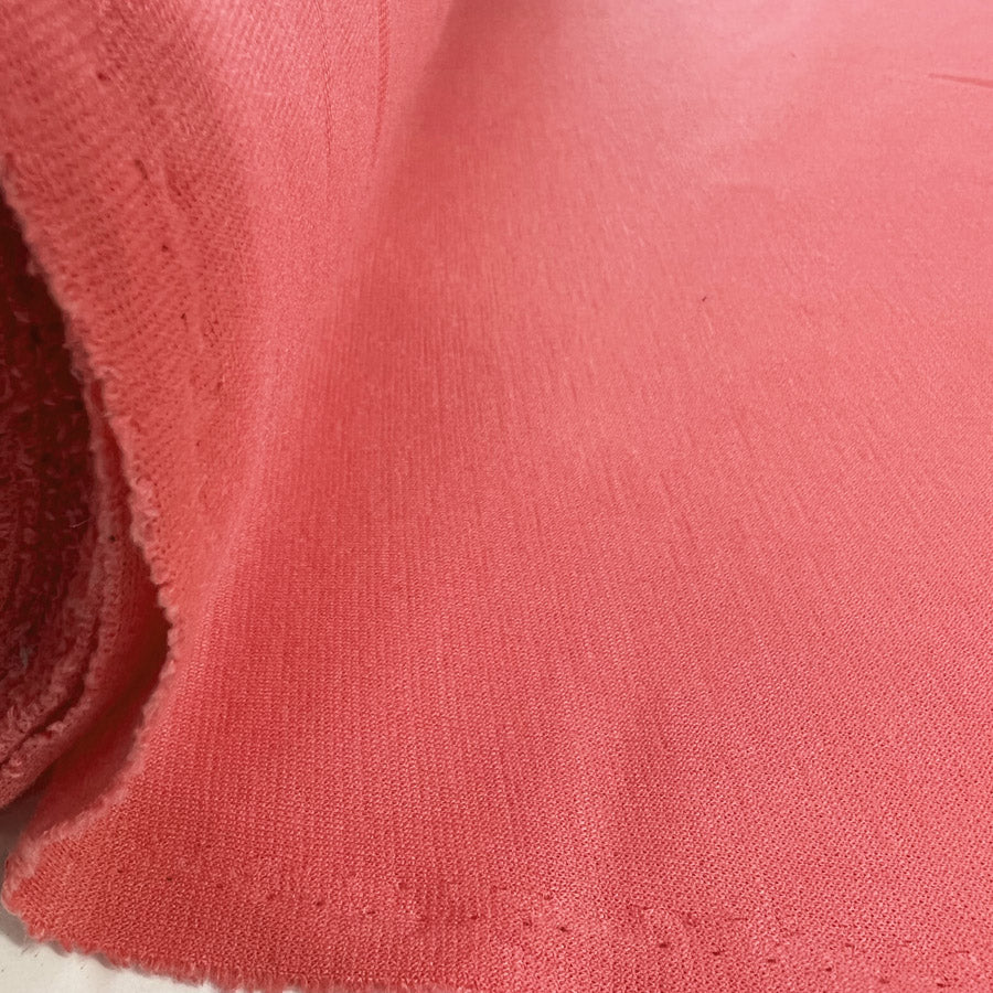 Ponte Roma Jersey Fabric Flamingo Pink Roll