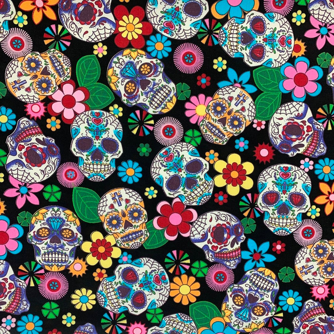 Poplin Print Ayamarca Close Up
