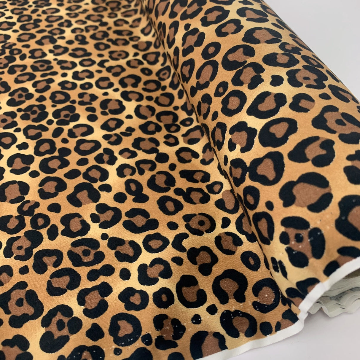 Poplin Prints Baby Leopard Roll