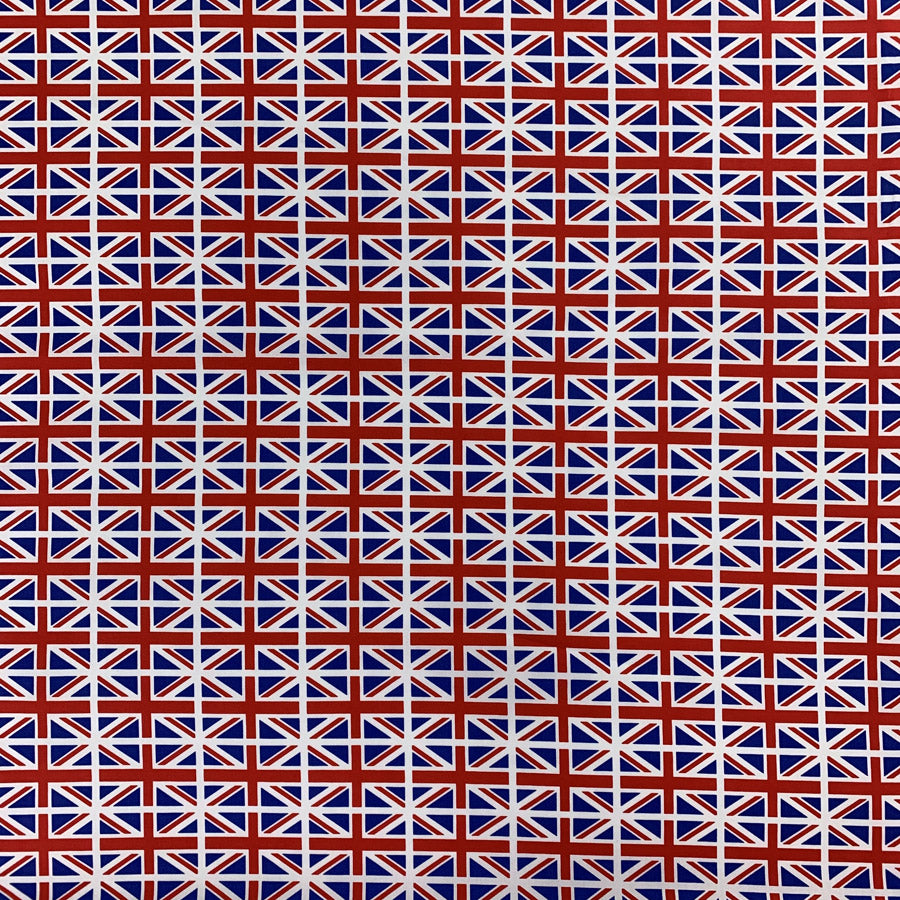 Poplin Prints Union Jack Pattern