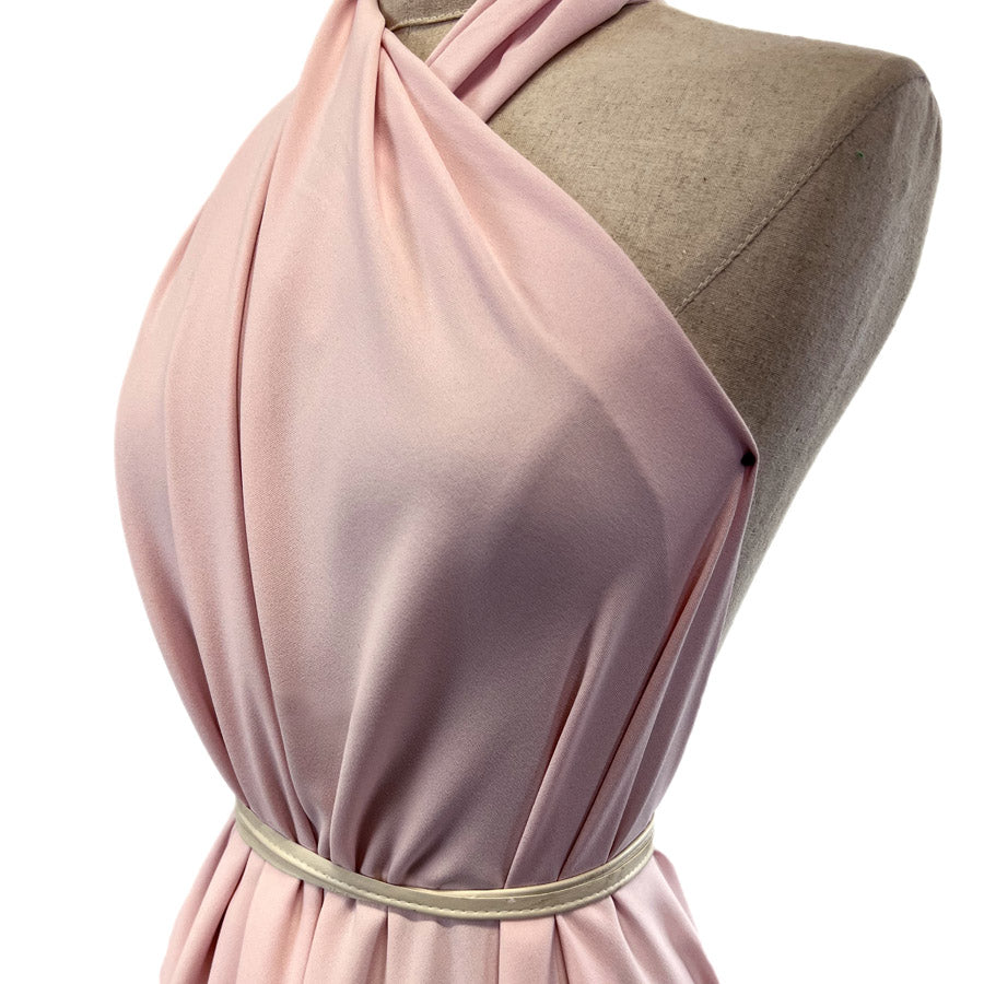 Prestige Eye Candy Polyester Crepe Dressmaking Fabric Side