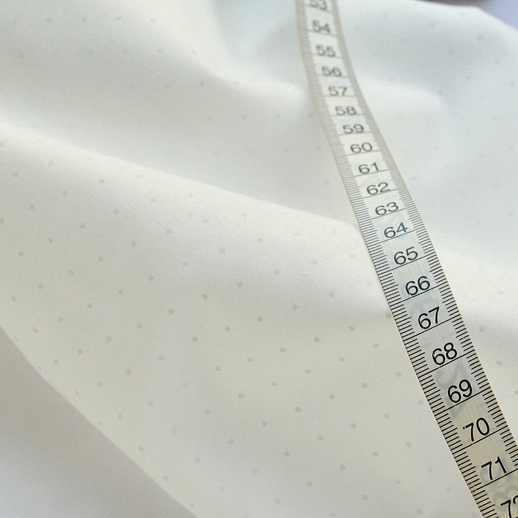 Pretty Poly Ditto Ivory Ivory Spotty Cotton Dress