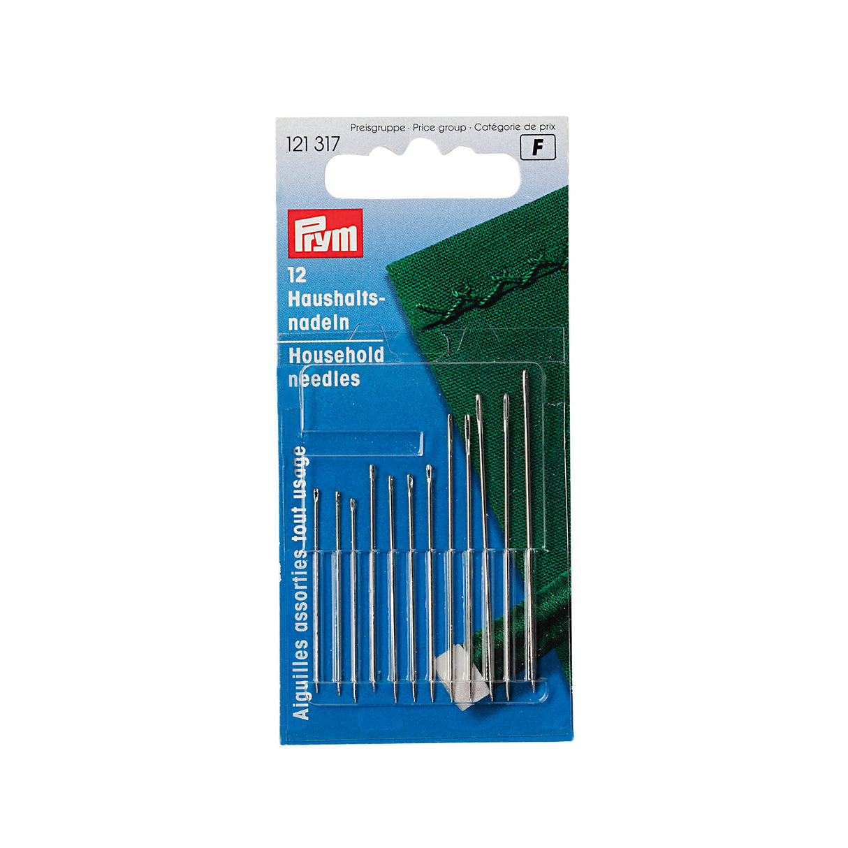 Prym Assorted Household Hand Sewing Needles 121317