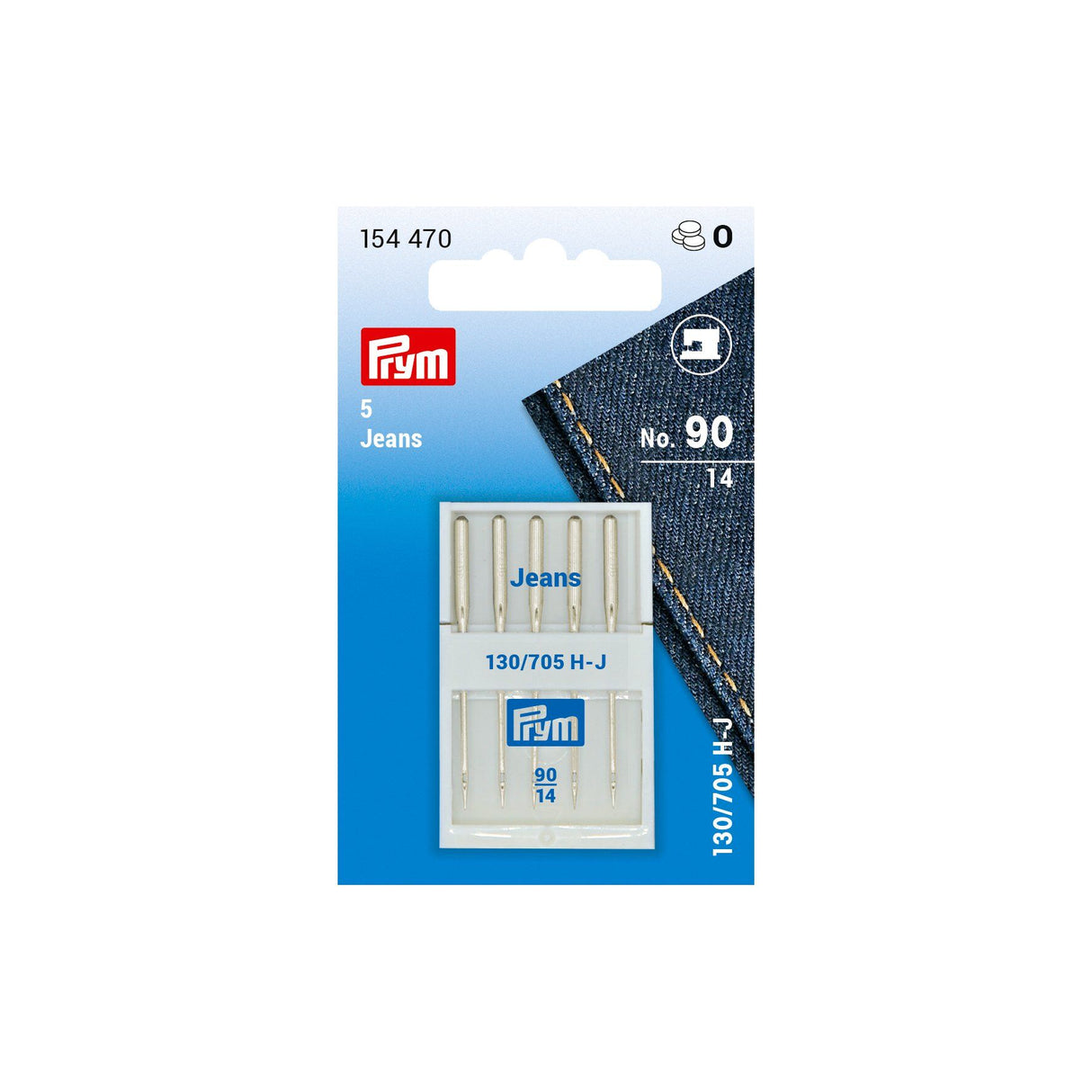 Prym Sewing Machine Needles Jeans No 90 14 154470
