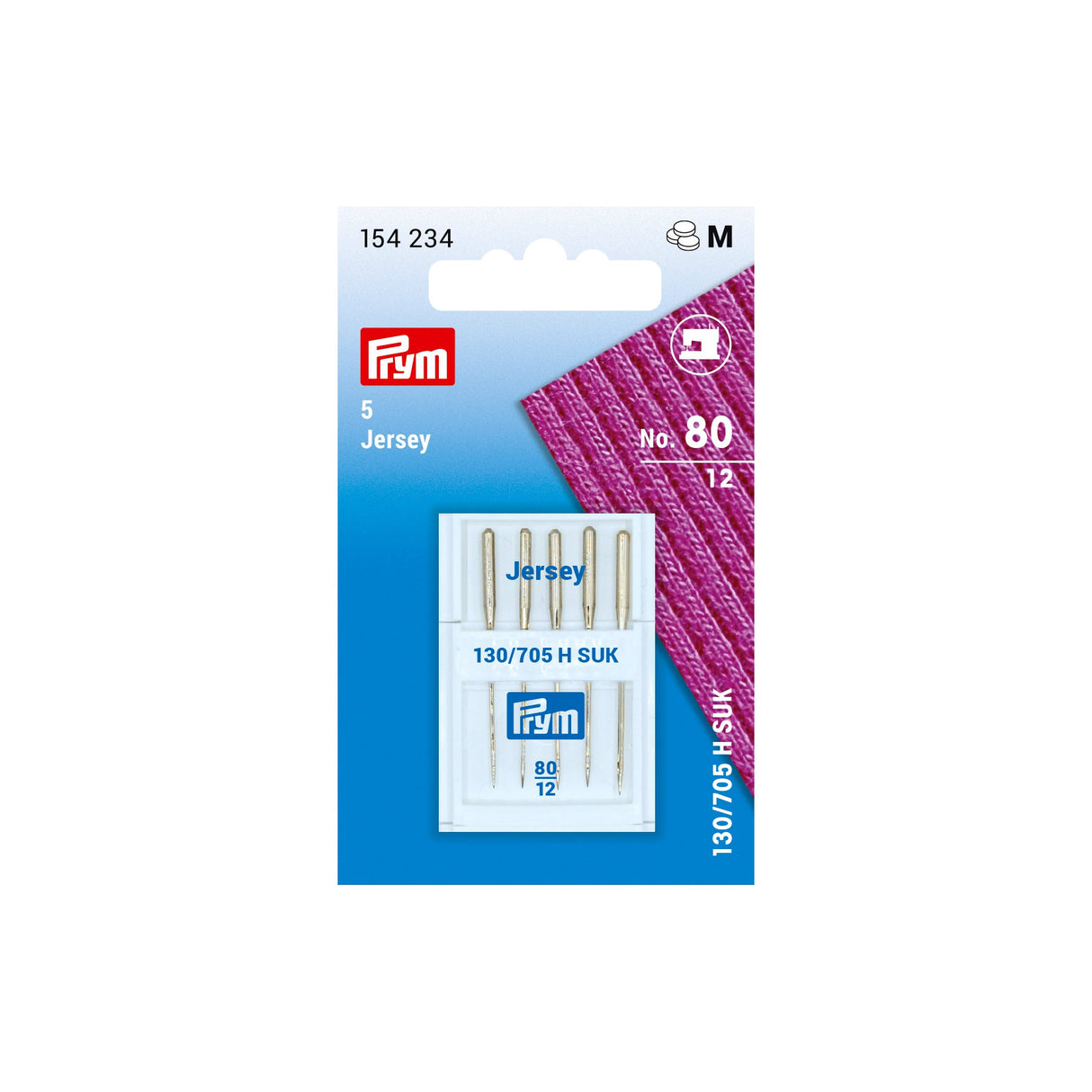 Prym Sewing Machine Needles Jersey No 80 12 154234