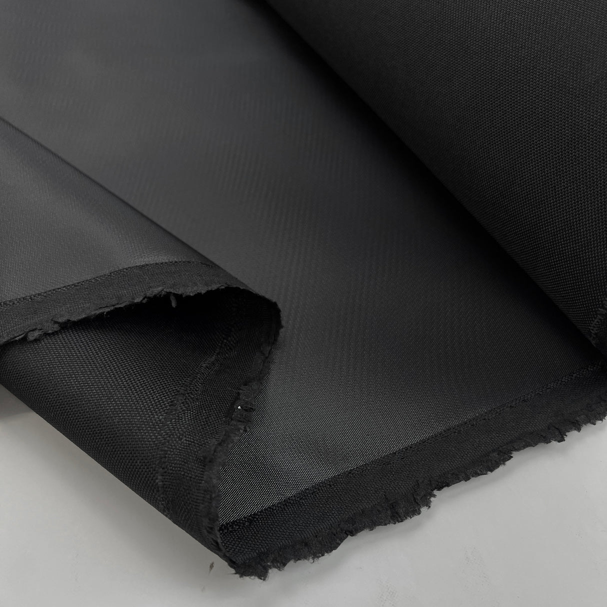 Pu Coated Outdoor Heavy Water Resistant Canvas Fabric Black Fold 7F4A1Db7 F860 449C A131 D20D1Cd93B1B