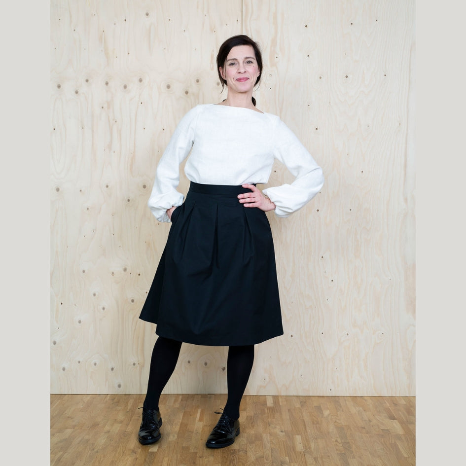 Puff Shirt Pattern By The Assembly Line Cover