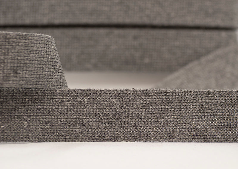 Quality Webbing Dark Grey 40mm Wide Bag Strap