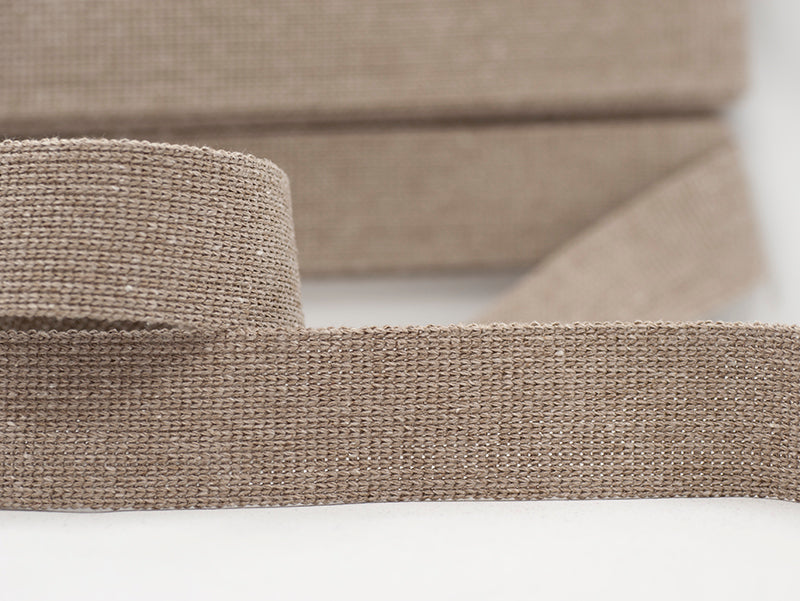 Quality Webbing Plain Taupe 40mm Wide Bag Strap