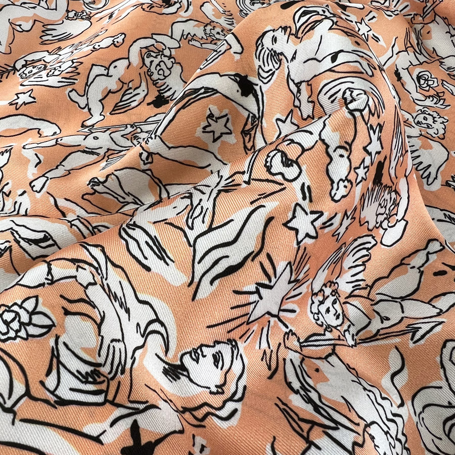 Renaissance Peach Polyester Printed Lining Fabric Cu Df0Ffc9B 6Bb5 4C6E 8Ad2 9Ce26882F96A
