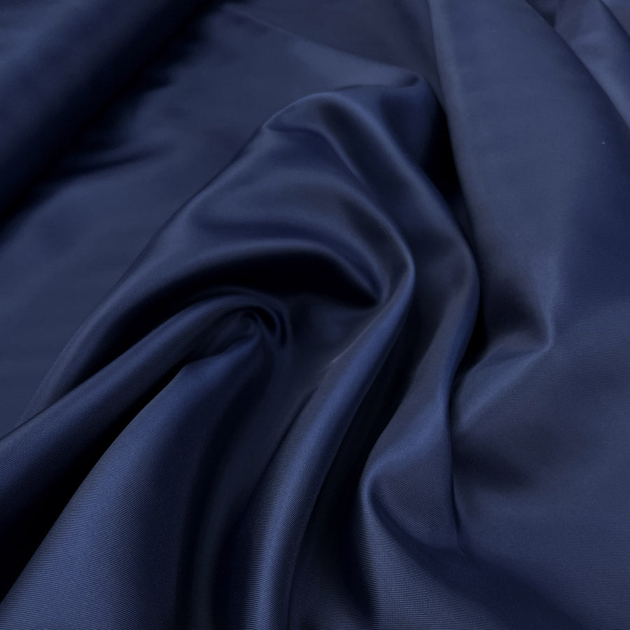 Repreve Lining Navy Recycled Polyester Woven Fabric