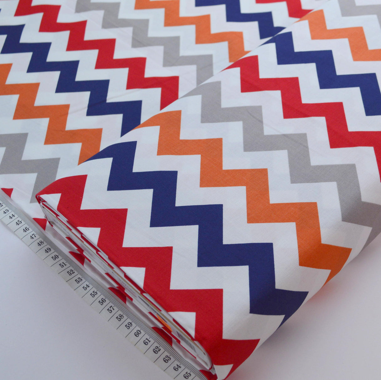 Riley Blake Chevron Boy Cotton Dress Fabric Cud