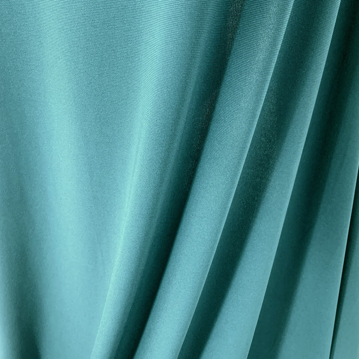 Ritual Teal Jade Colour Ity Jersey Fabric John Kaldor Drape