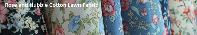 Rose And Hubble Cotton Lawn Fabric Cover