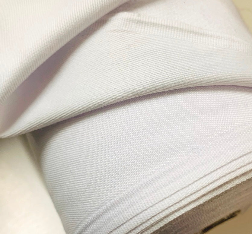 Scrubs White Work Wear Fabric